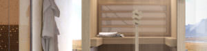 SAUNA A INFRAROSSI IN LEGNO MOD.HORIZON