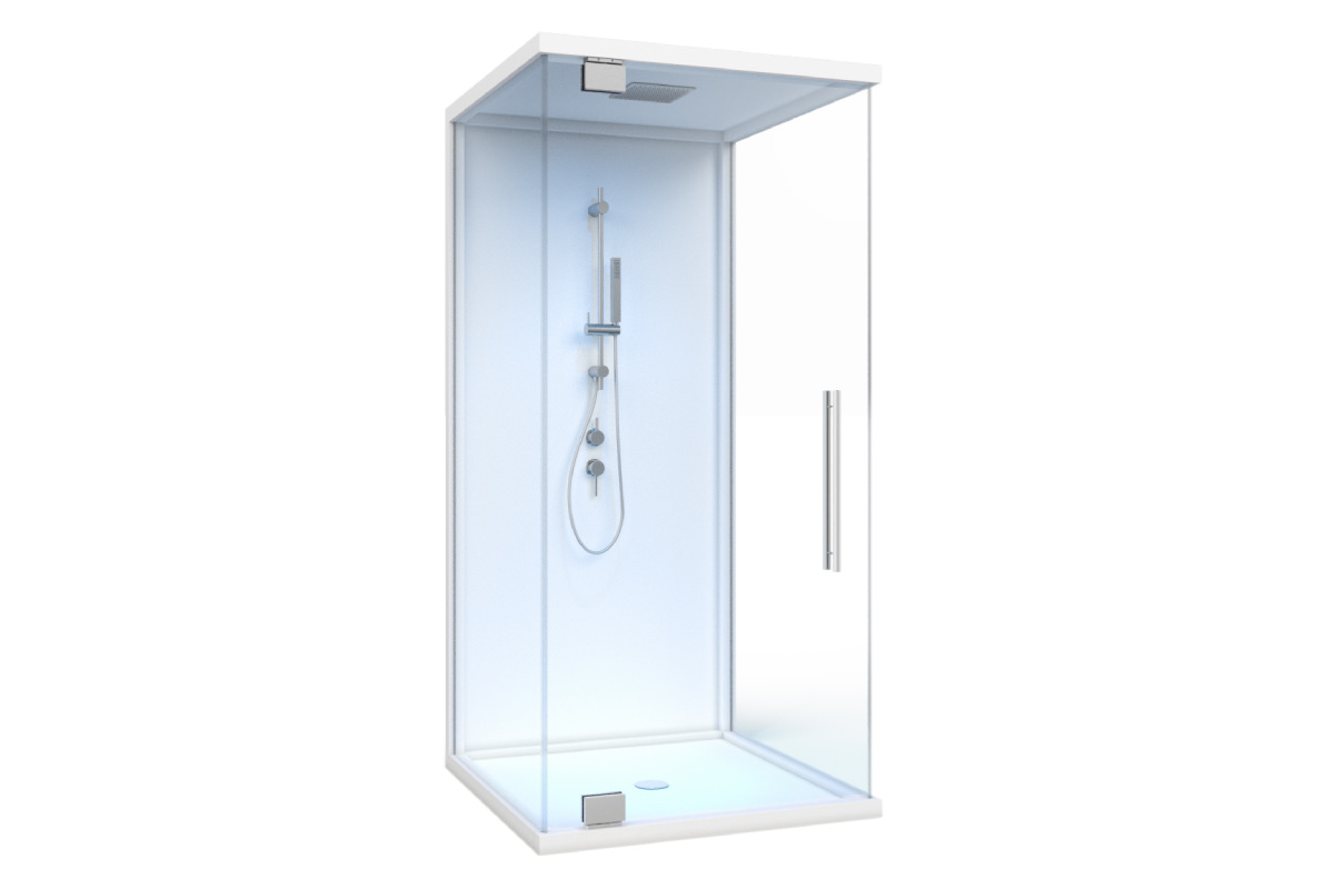 Made of two-layer HPL coated aluminum panels available in different finishes and colors