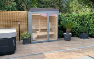 SAUNA YOUNG OUTDOOT IN LEGNO