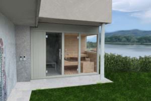 MONOBLOCCO ALL INN DA ESTEERNO CON SAUNA E BAGNO TURCO