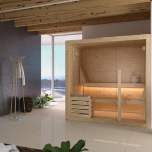 SPRUCE SAUNA MOD. NAYURE