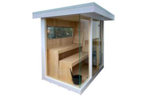 SAUNA SKY TOP CLASS IN LEGNO DI OKUME' E PERO ORIENTALE