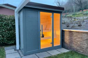 SAUNA YOUNG OUTDOOT IN LEGNO