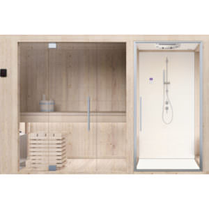 SAUNA DA INTERNO CON DOCCIA SPATIUM RYGENERA