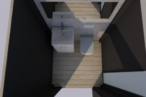BAGNO DA ESTERNO DI DESIGN