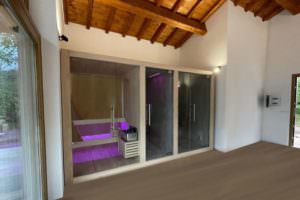 ALL INN DUE IN UNO SAUNA E BAGNO TURCO