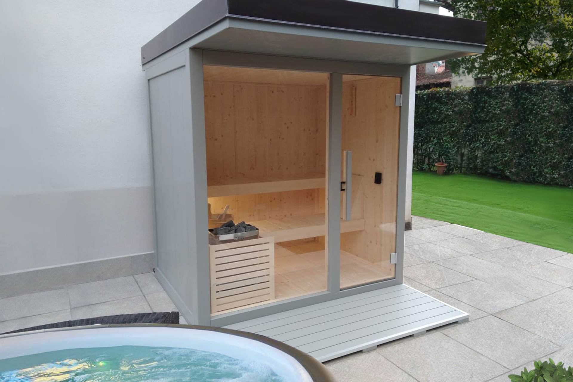 MODERN AND DESIGN SAUNA CABIN