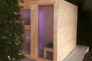 CABINA SAUNA MODERNA E DI DESIGN