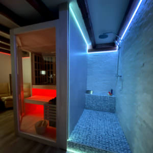 SAUNA INFRAROSSI E DOCCIA EMOZIONALE DAL DESIGN UNICO