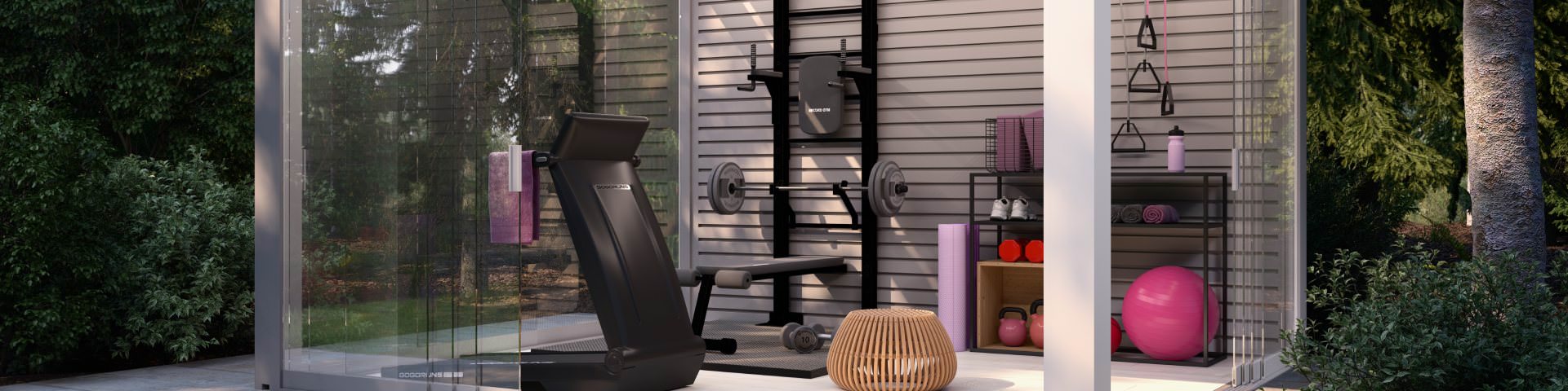 GYM&VITALITY DA ESTERNO PALESTRA DA ESTERNO IN UNA SOLUZIONE DI DESIGN