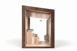 CABINA SAUNA IN LEGNO OUTDOOR