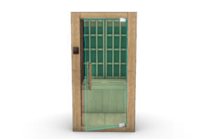 SAUNA DA INTERNO CON PANNELLI INFRAROSSI